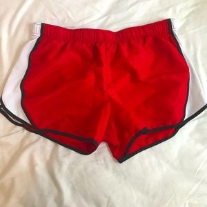 Red Athletic Shorts | L